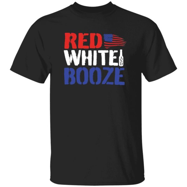 Red White And Booze Shirt