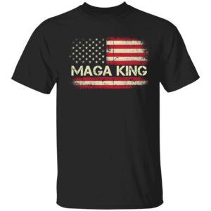 American Flag Maga King Shirt