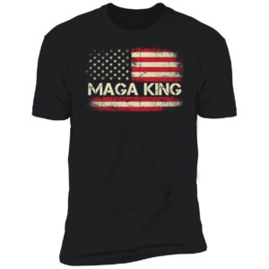 American Flag Maga King Premium SS T-Shirt