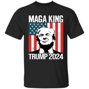 Maga King Trump 2024 America Flag Shirt