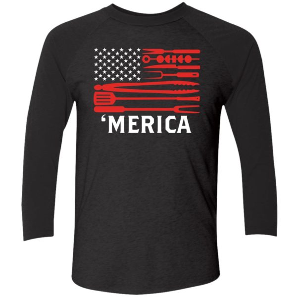 Merica BBQ Flag Shirt 9 1