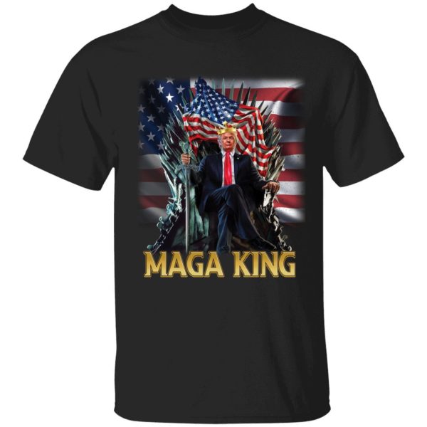 Trump The Great Maga King Tshirt