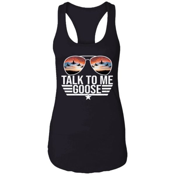 Black Talk To Me Goose Top Gun Aviators Shirt 7 1