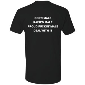 [Back] Born Male Raised Male Premium SS T-Shirt