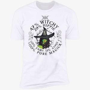 47% Witchy 29% Hippie 21% Pairy 13% Gypsy 110% Pure Magick Premium SS T-Shirt