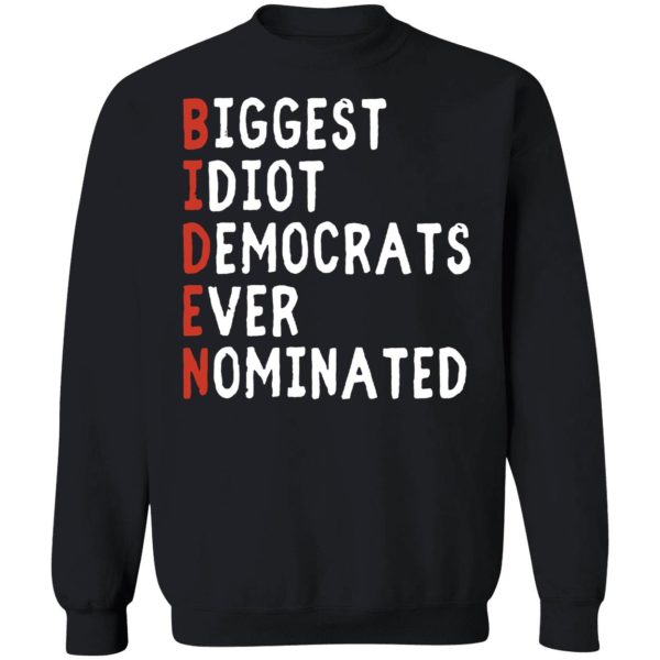 Biggest Idiot Democrats Ever Nominated Sweatshirt