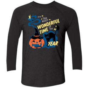 Black Cat Pumpkin Its The Most Wonderful Time Of The Year Shirt 9 1