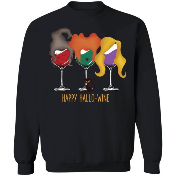 Happy Hallo Wine Sweatshirt