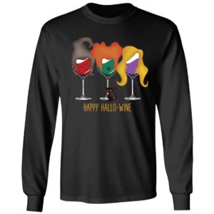 Happy Hallo Wine Long Sleeve Shirt