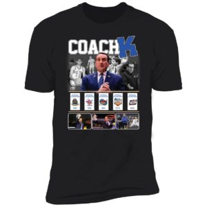 Zion Williamson Coach K Premium SS T-Shirt