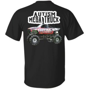 [Back] Autism Mega Truck Shirt
