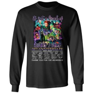 It's Just A Bunch Of Hocus Pocus 30th Anniversary 1993-2023 Long Sleeve Shirt