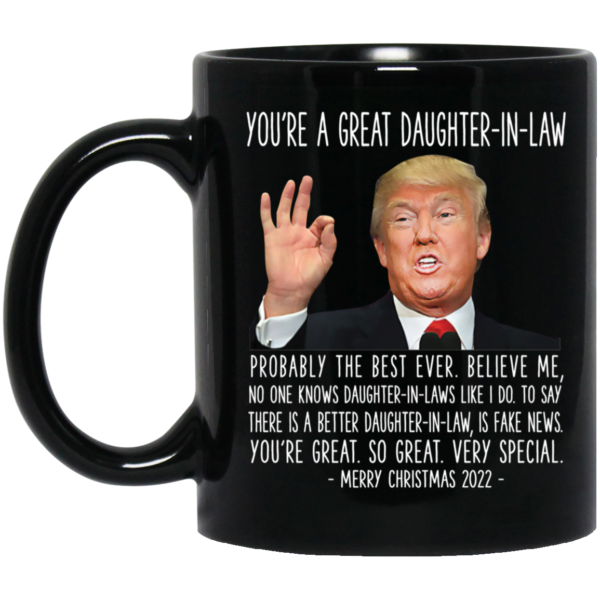 You're A Great Daughter-in-law Merry Christmas 2022 Mug