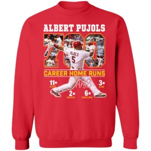 Albert Pujols 700 Career Home Runs Sweatshirt