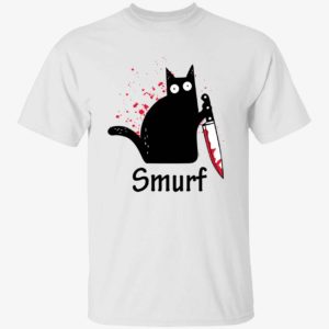 Black Cat Smurf Shirt