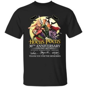 Hocus Pocus 30th Anniversary 1993 2023 Thank You For The Memories Shirt