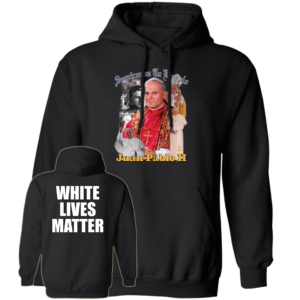 [Front + Back] Kanye West White Lives Matter Hoodie