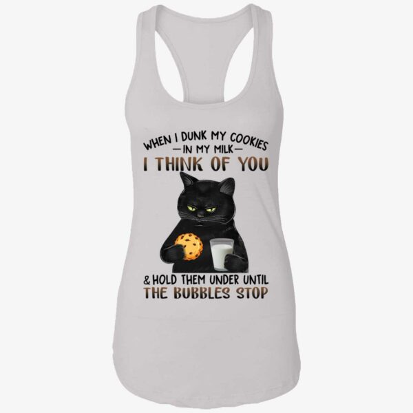 Black Cat When I Dunk My Cookies In My Milk I Think Of You Shirt 7 1