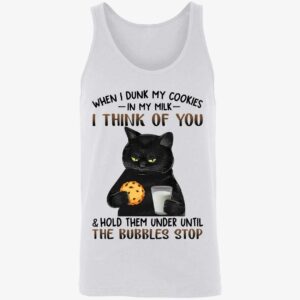 Black Cat When I Dunk My Cookies In My Milk I Think Of You Shirt 8 1