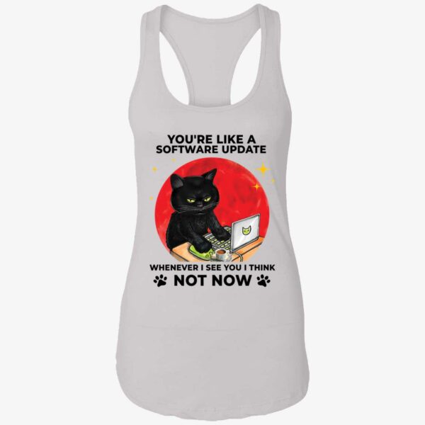 Black Cat Youre Like A Software Update Whenever I See You I Think Shirt 7 1
