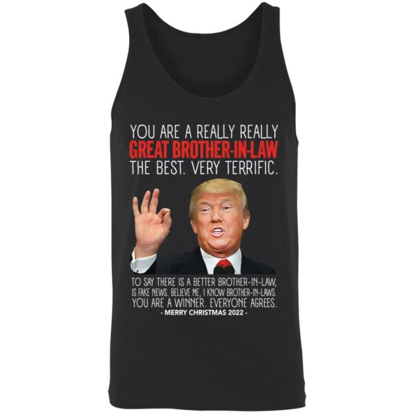 Great Brother In Law Trump Merry Christmas 2022 Shirt 8 1