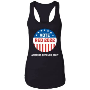 Vote Red 22 America Depends On It Premium SS T-Shirt Vote Red 22 America Depends On It Shirt 7 1