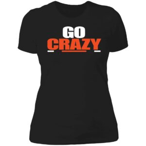 Go Crazy Auburn Ladies Boyfriend Shirt