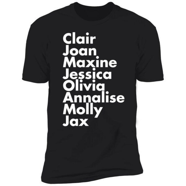 Kerry Washington Clair Joan Maxine Jessica Olivia Annalise Molly Jax Premium SS T-Shirt