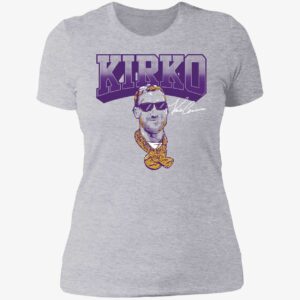 Kirk Cousins Kirko Chainz Ladies Boyfriend Shirt