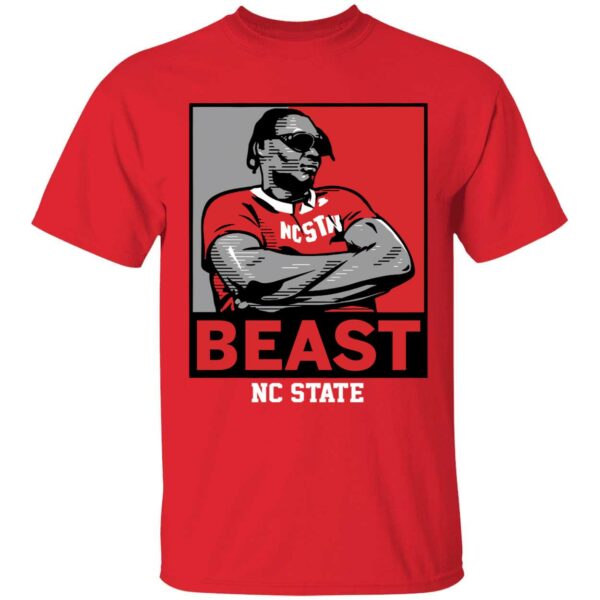 Nc State Basketball Dj Burns Beast Shades Shirt 1 1