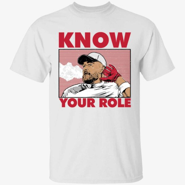 Travis Kelce Know Your Role Shirt 1 1