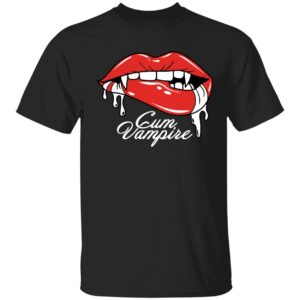 black Lip Cum Vampire Shirt 1 1