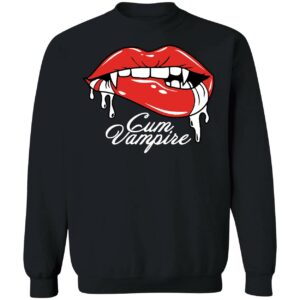 black Lip Cum Vampire Shirt 3 1