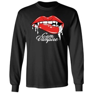 black Lip Cum Vampire Shirt 4 1