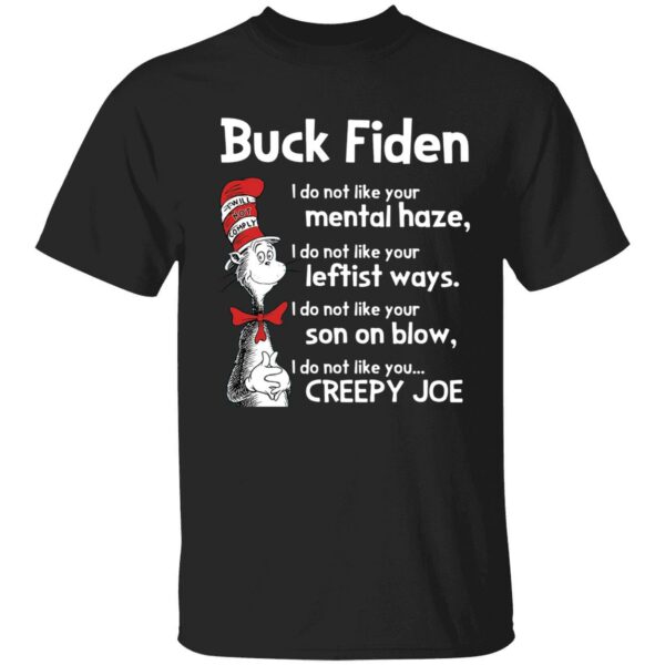 Dr Seuss Buck Fiden I Do Not Like You Creepy Joe