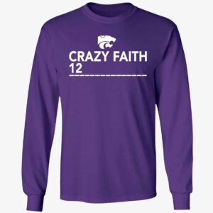 Kansas State Crazy Faith 12 Shirt 4 1