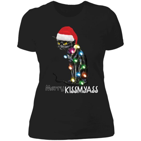 Black Cat Merry Kissmyass Shirt 6 1