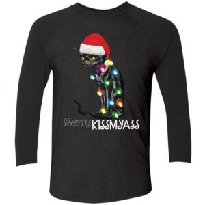 Black Cat Merry Kissmyass Shirt 9 1