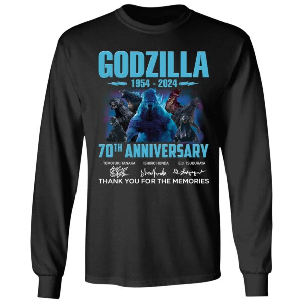 Godzilla 1954 2024 70th Anniversary Thank You For The Memories Shirt 4 1
