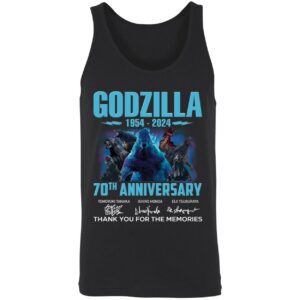 Godzilla 1954 2024 70th Anniversary Thank You For The Memories Shirt 8 1