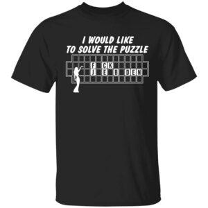 I Would Like To Solve The Puzzle Joe Biden Shirt 1 1