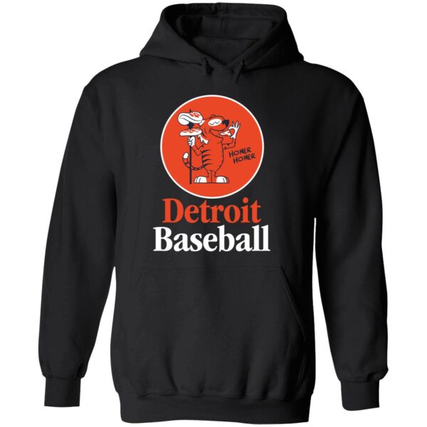 Detroit Baseball Pizza Spear Shirt 2 1