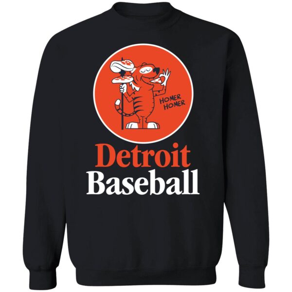 Detroit Baseball Pizza Spear Shirt 3 1