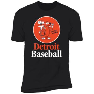 Detroit Baseball Pizza Spear Shirt 5 1