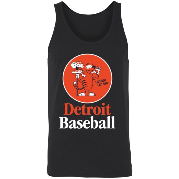 Detroit Baseball Pizza Spear Shirt 8 1