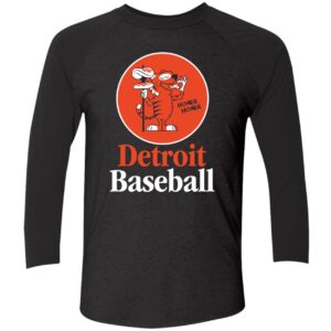 Detroit Baseball Pizza Spear Shirt 9 1