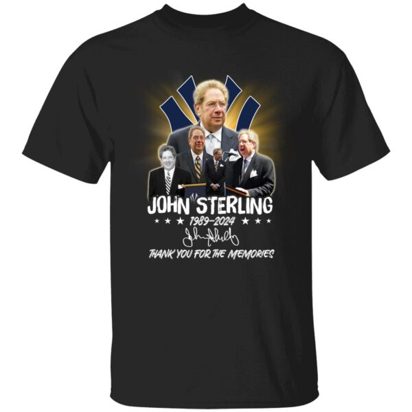 John Sterling 1989 2024 Thank You For The Memories Shirt 1 1