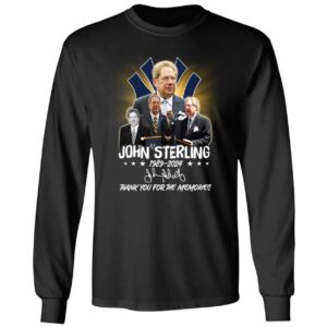 John Sterling 1989 2024 Thank You For The Memories Shirt 4 1