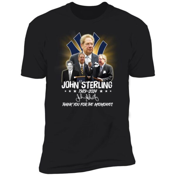 John Sterling 1989 2024 Thank You For The Memories Shirt 5 1