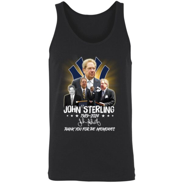 John Sterling 1989 2024 Thank You For The Memories Shirt 8 1